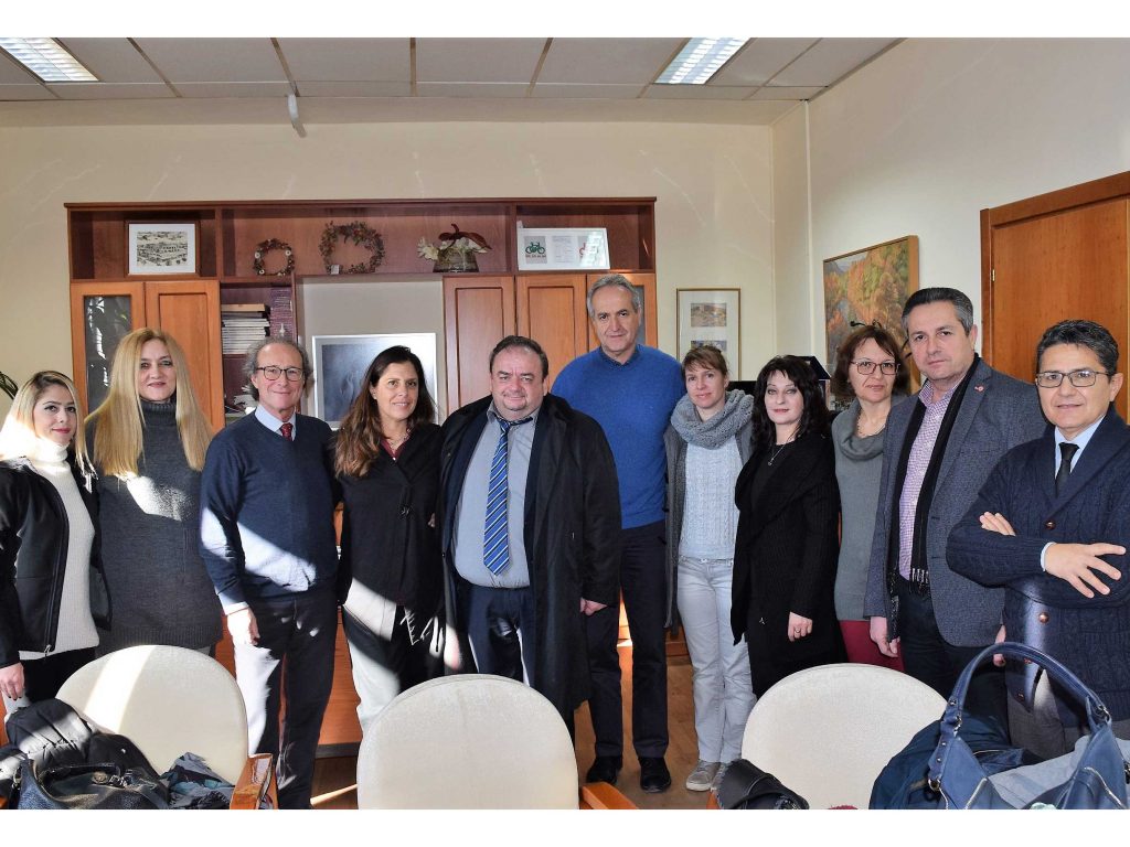 Συνάντηση του Δημάρχου Καρδίτσας με αντιπροσωπείες ξένων εκπαιδευτικών