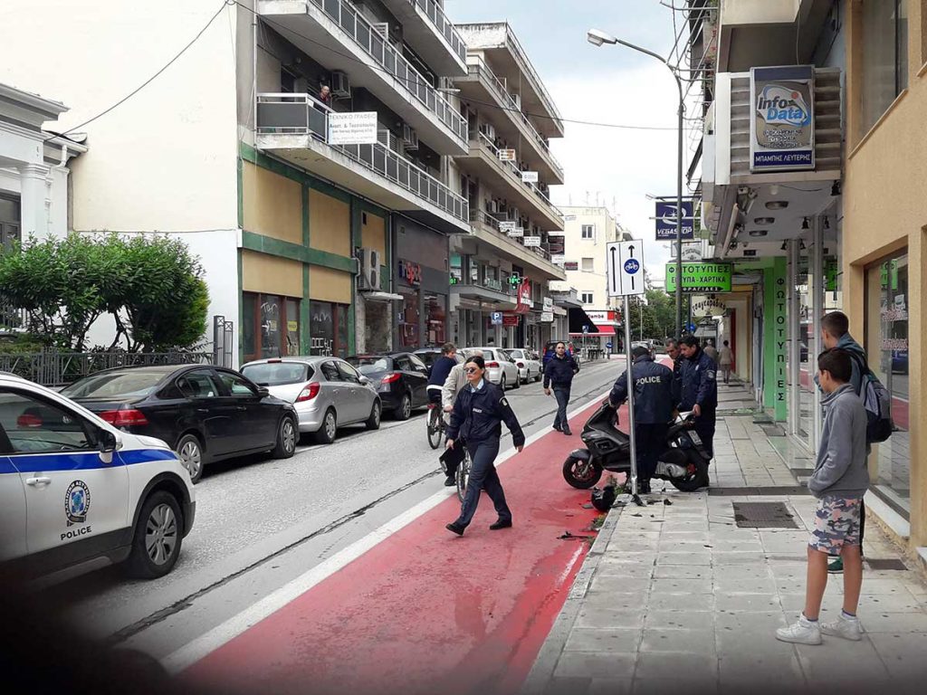 Τον προφύλαξε το …κράνος