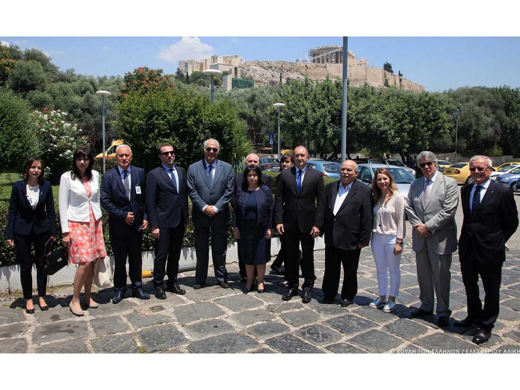 Με τον Πρόεδρο της Δημοκρατίας της Βουλγαρίας συναντήθηκε η Παναγιώτα Δριτσέλη