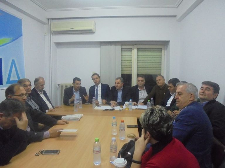 Από την διευρυμένη συνεδρίαση της ΝΟΔΕ Τρικάλων σε συνεδρίαση τύπου «κλειστού club»