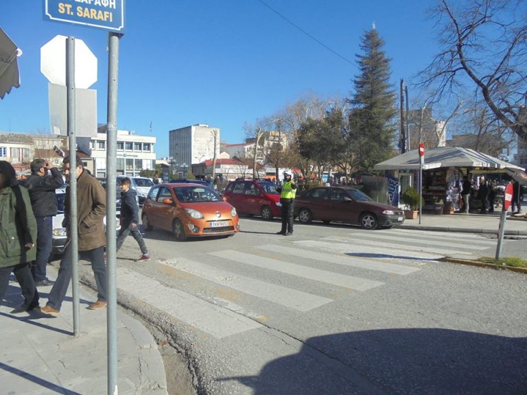 Κυκλοφοριακό «έμφραγμα» στο κέντρο των Τρικάλων …