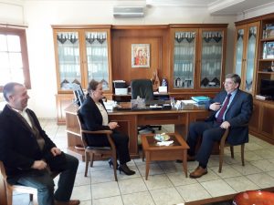 Στο Δημαρχείο Καλαμπάκας η πρόξενος της Αλβανίας