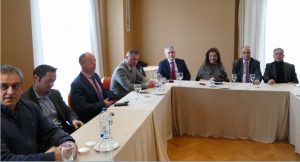 Συνάντηση της Διοίκησης του ΣΘΕΒ με την Ντόρα Μπακογιάννη