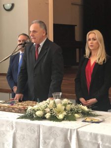 Ο Ηλίας Βλαχογιάννης εκπρόσωπος της ΝΔ σε εκδήλωση του Ομίλου Φίλων Αστυνομίας Αττικής