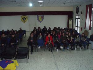 Το 4ο ΓΕΛ «Αλ. Παπαδιαμάντης» στη Σχολή Μονίμων Υπαξιωματικών