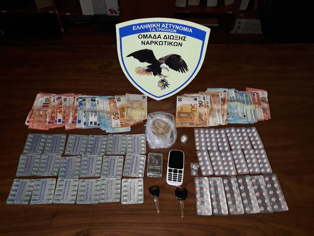 Χειροπέδες σε εμπόρους ναρκωτικών στα Τρίκαλα