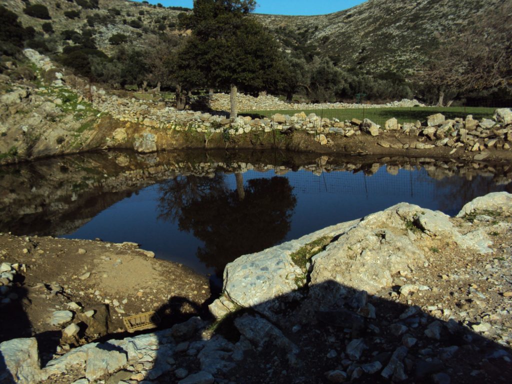 Προμήθεια σωλήνων άρδευσης και κατασκευή μικρών λιμνοδεξαμενών