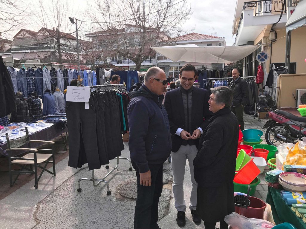 ​Διαρκώς δίπλα στους πολίτες ο Μικέλης Χατζηγάκης