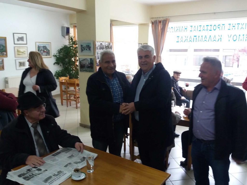 ​Ο Υποψήφιος Δήμαρχος Μετεώρων Γιάννης Παπαμιχαήλ σε ΚΑΠΗ και Κέντρο Υγείας