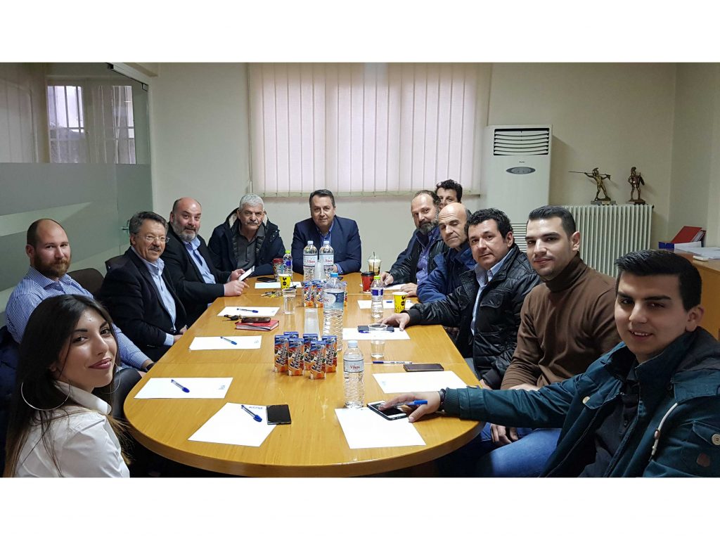 ​Στον Εμπορικό Σύλλογο Τρικάλων η παράταξη ο υποψήφιος δήμαρχος Κωνσταντίνος Κρεμμύδας