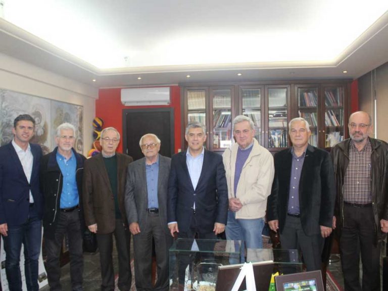 ​Με τον «Όμιλο Φίλων της Θεσσαλικής Ιστορίας» συναντήθηκε ο Περιφερειάρχης Θεσσαλίας