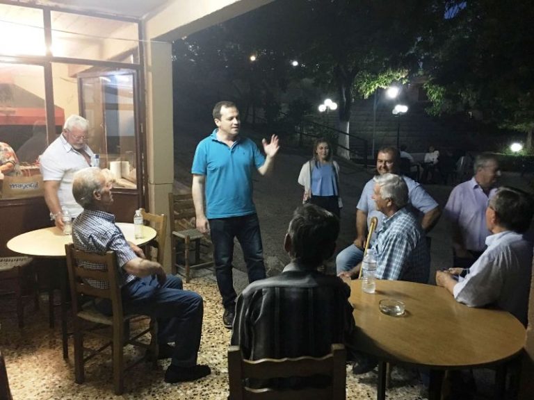 Μια μεγάλη αγκαλιά τα χωριά των Χασίων για τον Θανάση Λιούτα