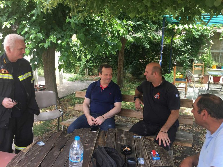 ​Στην πράξη κοντά στα Σώματα Ασφαλείας ο Θανάσης Λιούτας