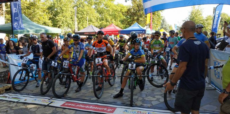 Εξαιρετική εμφάνιση από τους ποδηλάτες του Π.Σ. Τρικάλων στο πανελλήνιο πρωτάθλημα ΜΤΒ