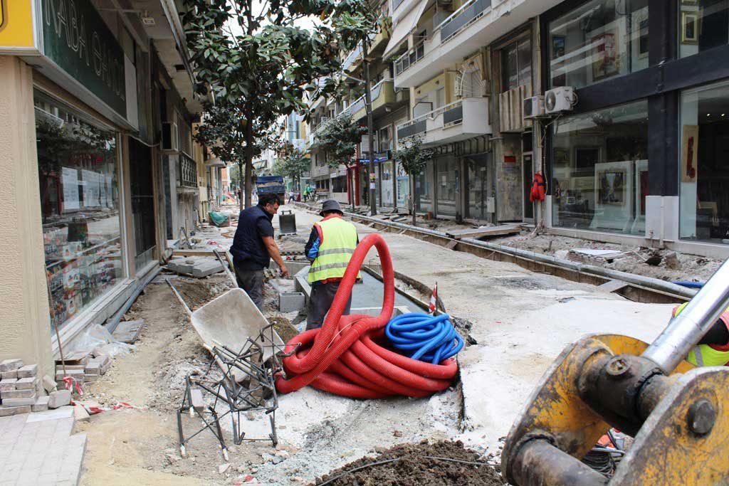 Ερχονται νέα έργα αναπλάσεων σημαντικών δρόμων στην Λάρισα
