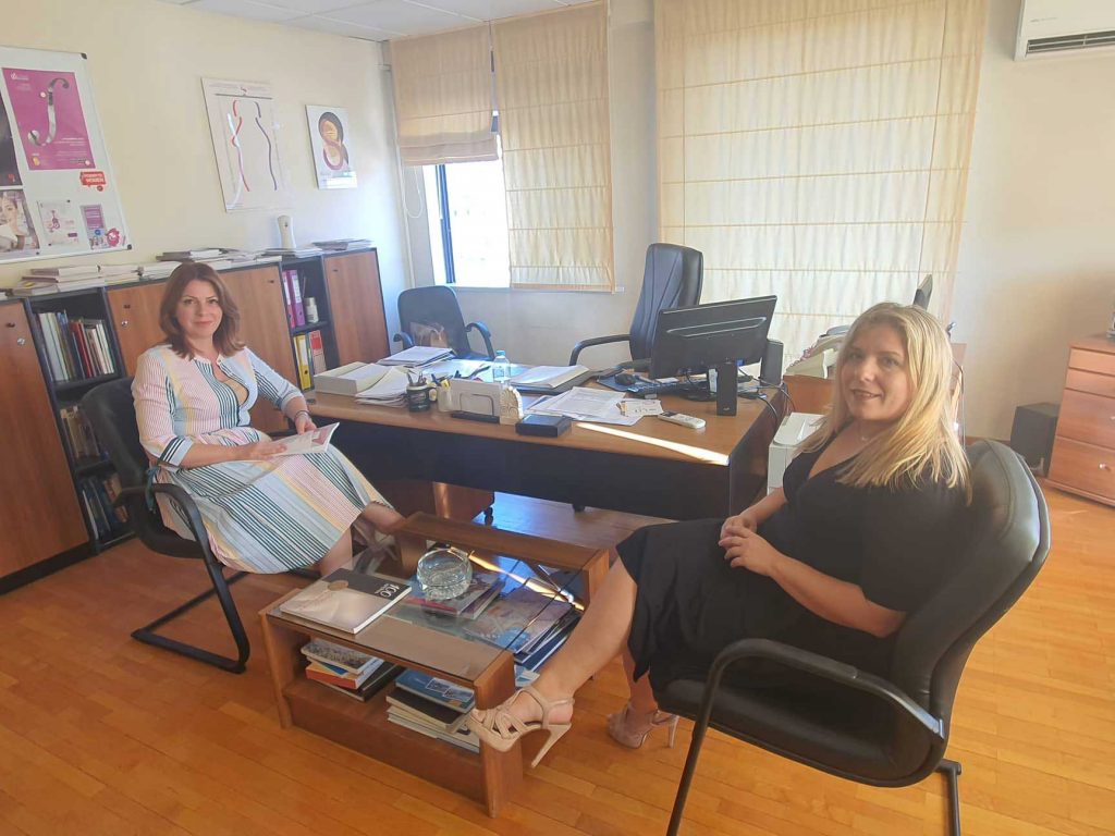 Συνάντηση Κατερίνας Παπακώστα – Μαρίας Συρεγγέλα