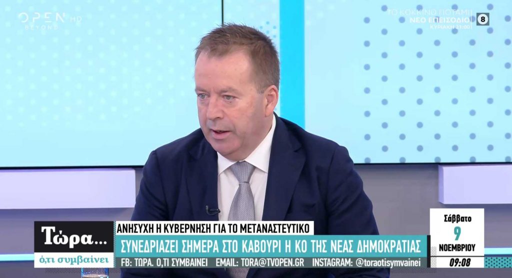 Κόκκαλης στο Open: Διαστρεβλώθηκαν οι δηλώσεις Λάππα και βέβαια είναι ποινικό αδίκημα η κατοχή μολότοφ