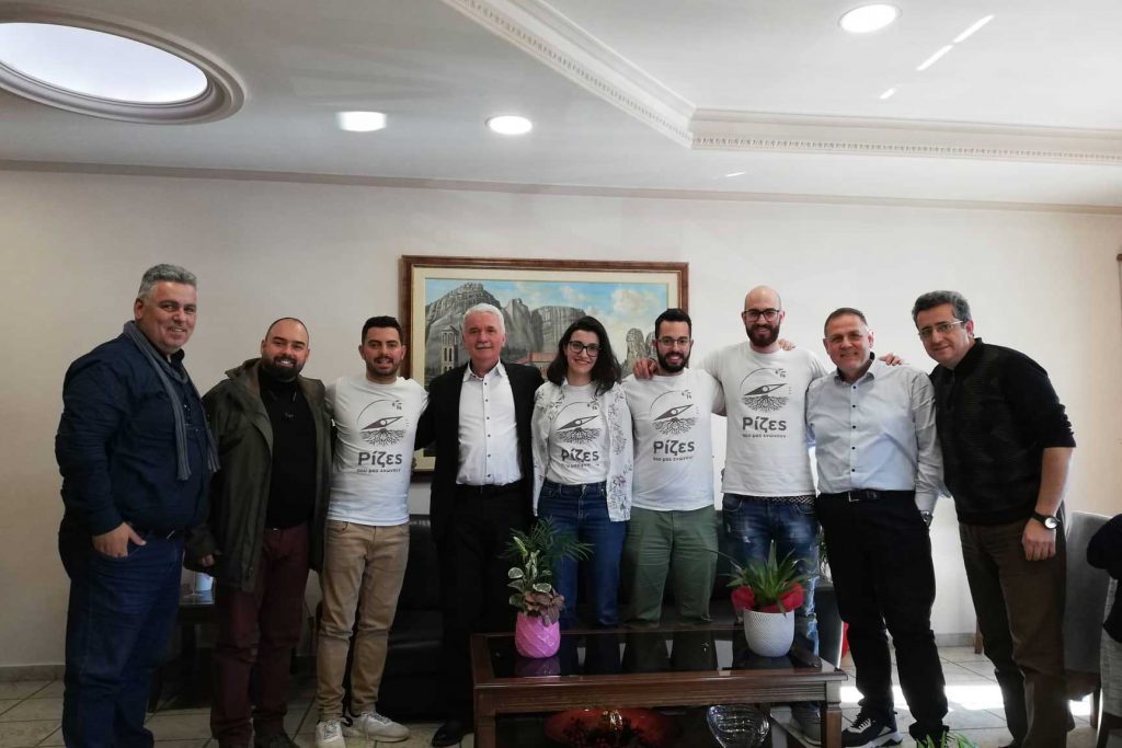 Συνάντηση του Δημάρχου Μετεώρων με την «Let’s do it Greece»
