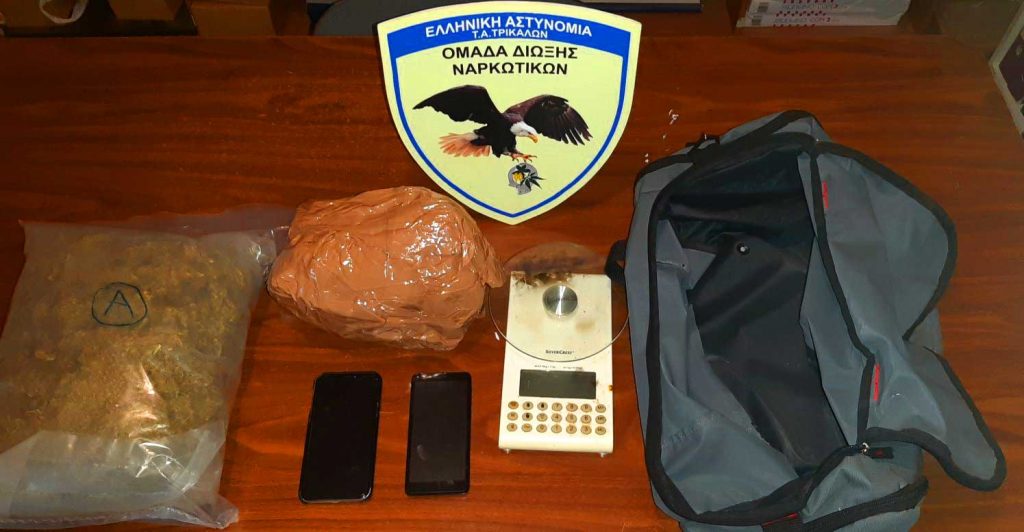 Συλλήψεις στα Τρίκαλα για ναρκωτικά