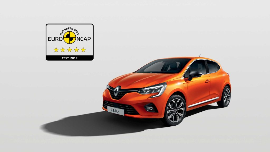 Το All-new Renault CLIO προσφέρει κορυφαία ασφάλεια 5 αστέρων