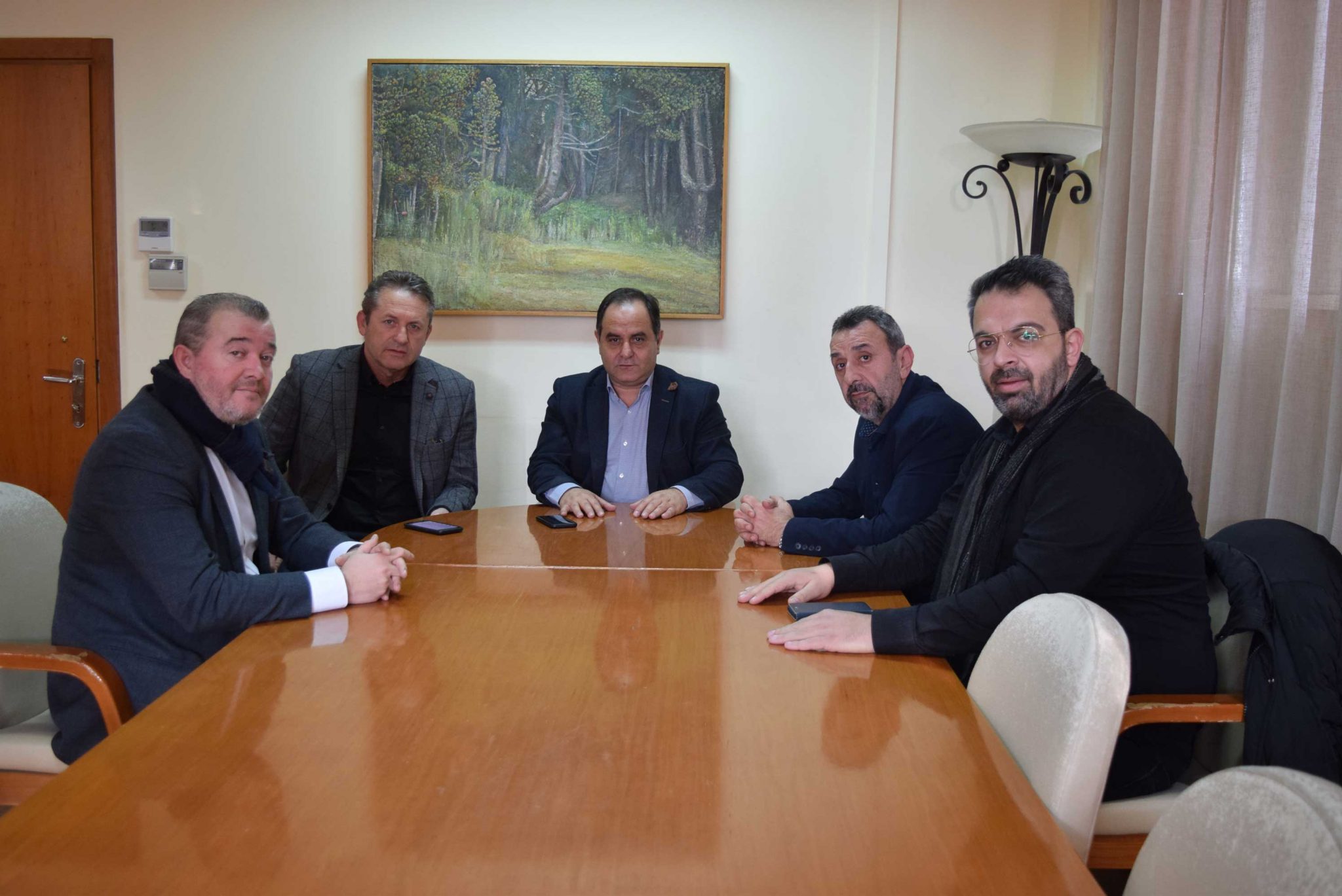 Συνάντηση του Δημάρχου Καρδίτσας με τη διοίκηση του ΕΒΕ