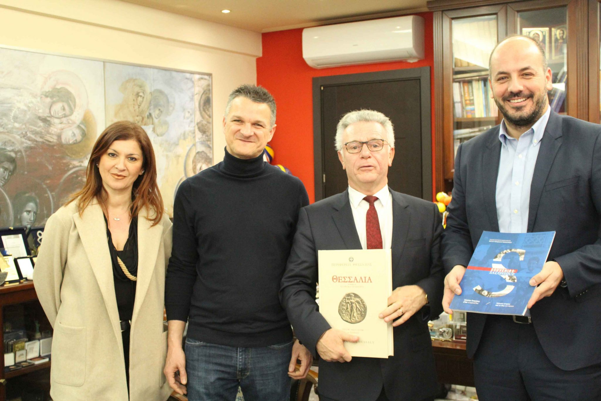 Στην Περιφέρεια Θεσσαλίας ο Γενικός Πρόξενος της Γαλλίας στη Θεσσαλονίκη