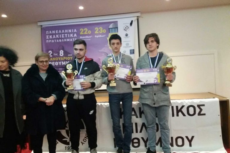 Δεύτερος ο Βολιώτης Τσαρσιταλίδης στο Πανελλήνιο Πρωτάθλημα Σκάκι