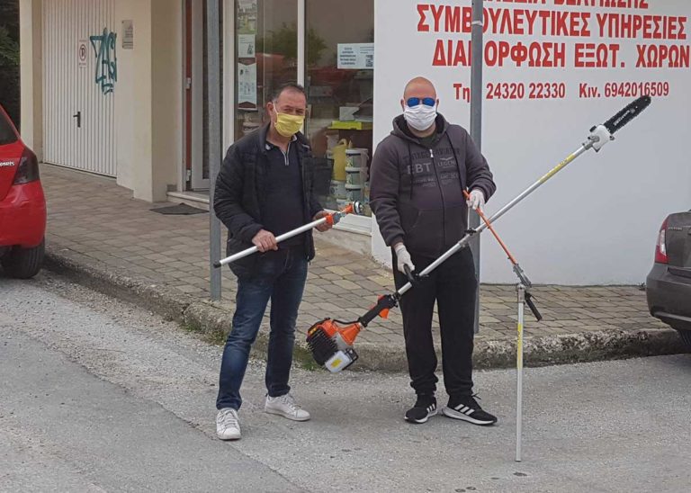 Πολυμηχάνημα για το πράσινο στο Καστράκι από την «Χούτος Catering»