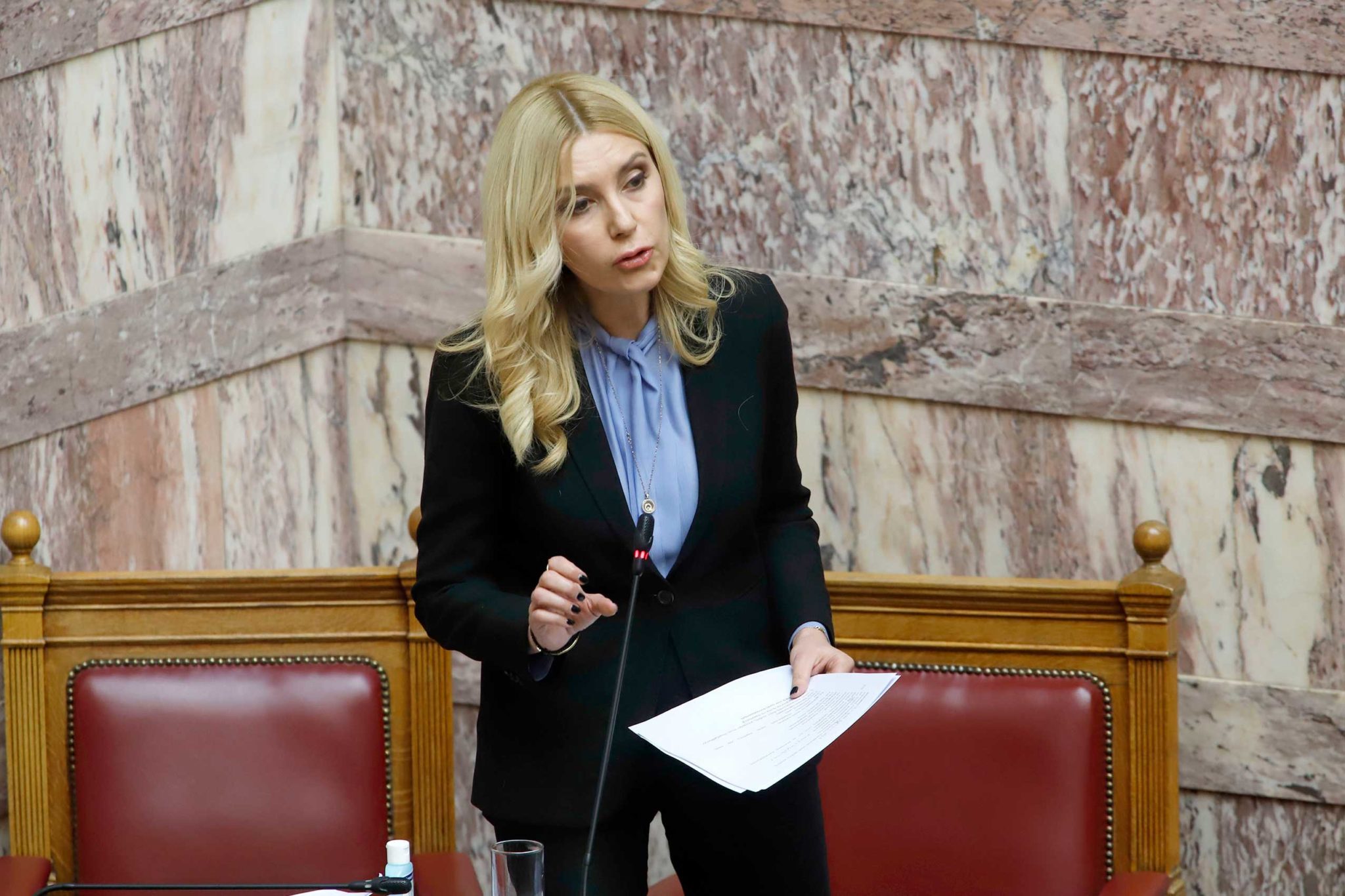Φωτεινή Αραμπατζή «Πράξεις κι όχι λόγια από την Κυβέρνηση του Κυριάκου Μητσοτάκη»