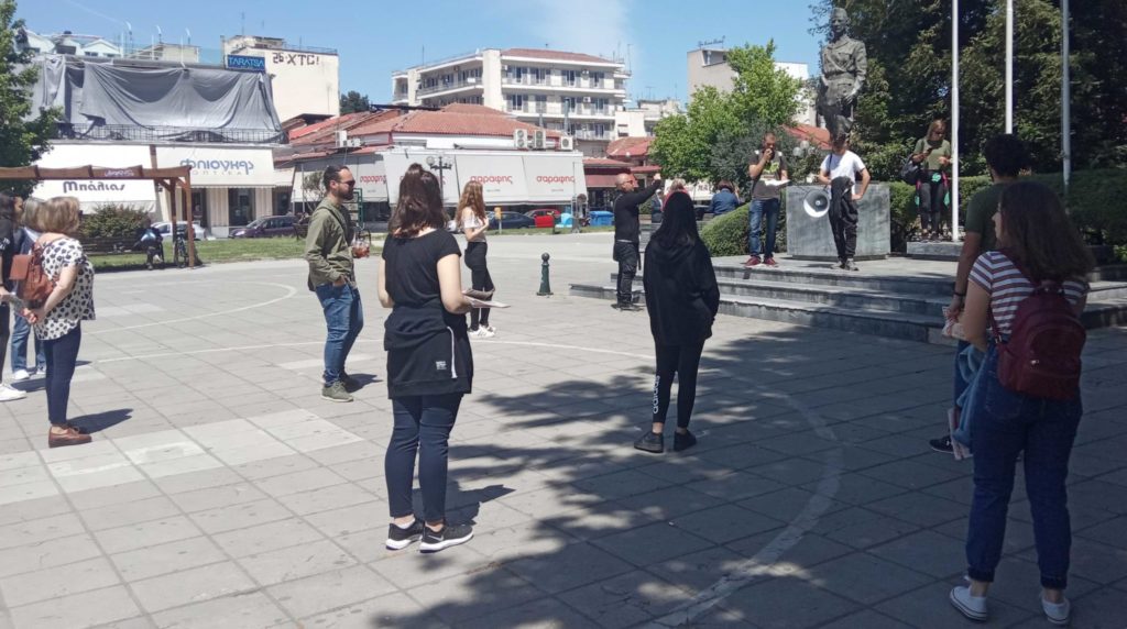 Ιστορικός Περίπατος του ΚΚΕ & της ΚΝΕ σε μνημεία του Αντιφασιστικού Αγώνα στα Τρίκαλα