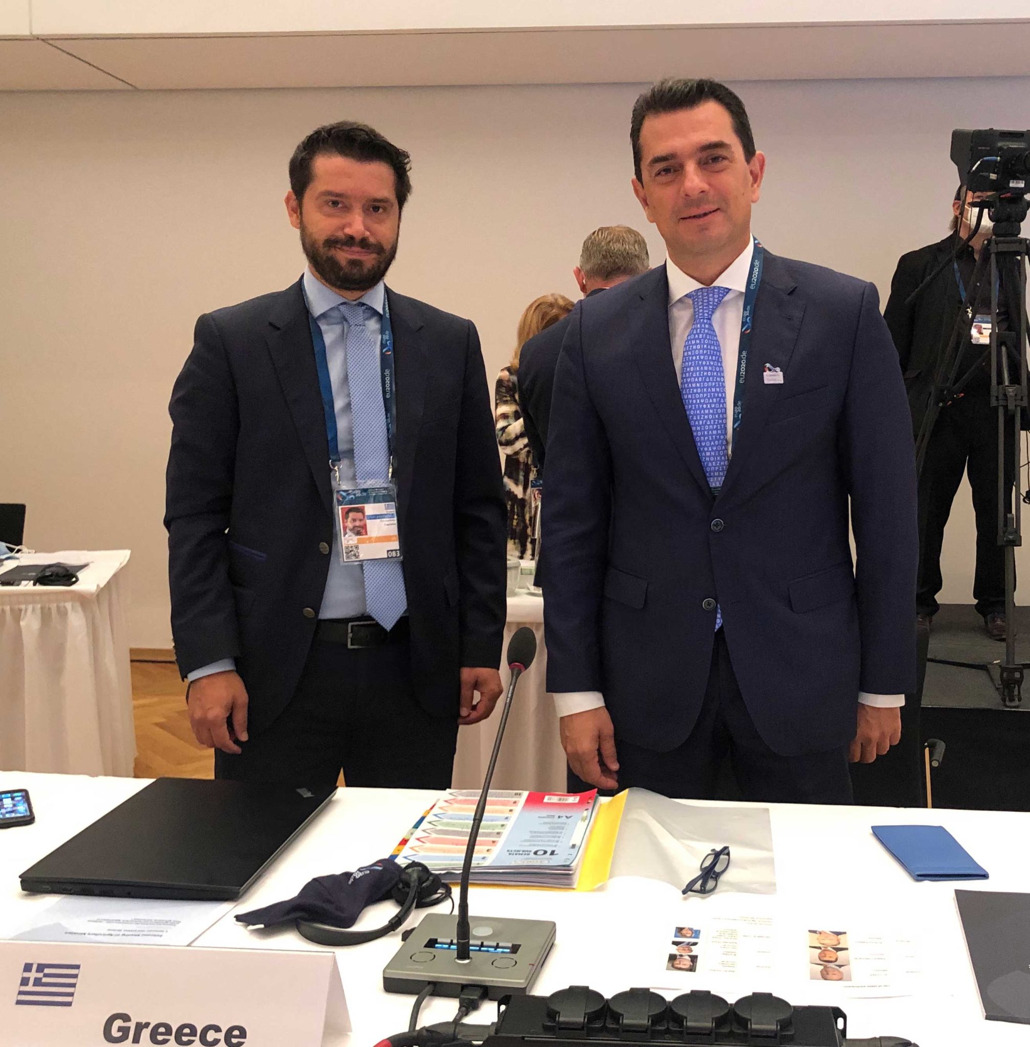 Σκρέκας και Μπαγινέτας στο άτυπο Συμβούλιο Υπουργών Γεωργίαςτης ΕΕ στη Γερμανία