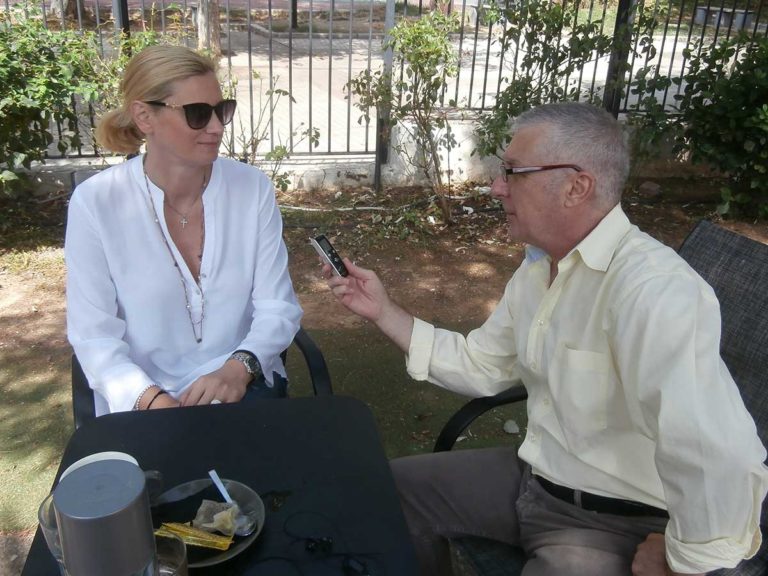 Ραχήλ Μακρή. Μια συνέντευξη ποταμός