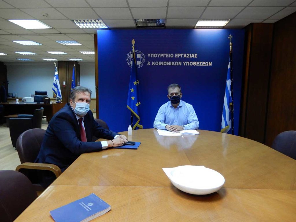 Συνάντηση ΕΣΕΕ με Υπουργό Εργασίας
