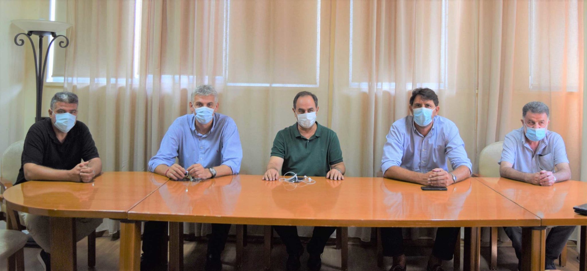 Επίσκεψη Φασούλα και Ρεντζιά στο Δήμαρχο Καρδίτσας κ. Β. Τσιάκο