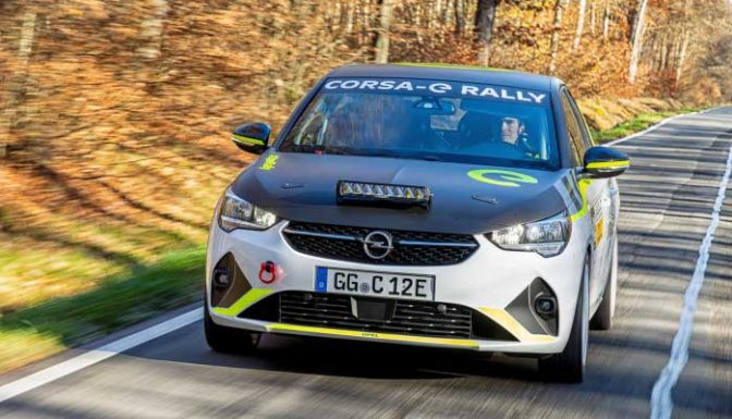 Το νέο Opel Corsa-e Rally Είναι Έτοιμο για Δράση