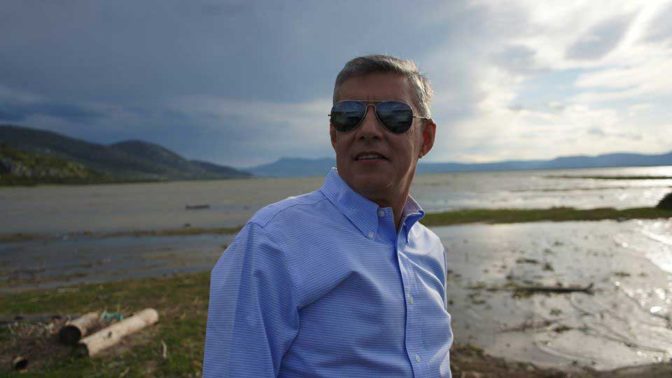 Καθίζηση εδάφους γύρω από την λίμνη Κάρλα