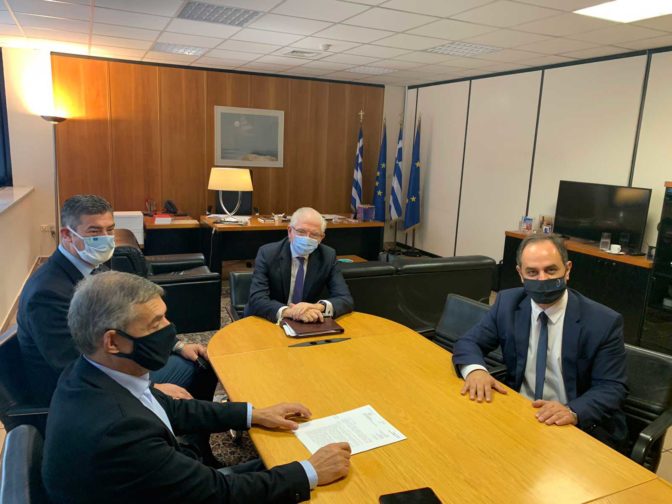 Συναντήσεις Αγοραστού και Τσιάκου με κυβερνητικά στελέχη
