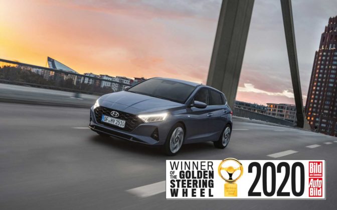 Το ολοκαίνουριο Hyundai i20 κατακτά το Χρυσό Τιμόνι 2020 Γερμανίας