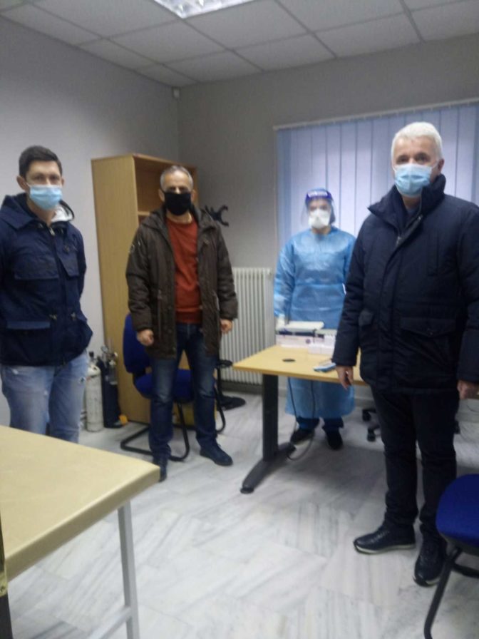 Αρνητικά όλα τα αποτελέσματα των rapid tests στη Βασιλική