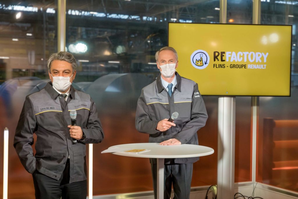 Το Groupe Renault δημιουργεί στη Flins,  το 1ο ευρωπαϊκό εργοστάσιο, αφιερωμένο στην κυκλική οικονομία της κινητικότητας