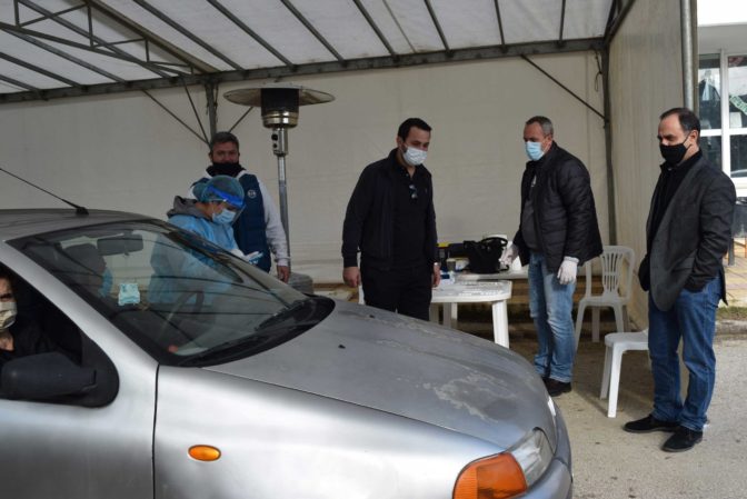 Γρήγορα δοκιμαστικά (rapid tests) στα χωριά του πρώην Δήμου Κάμπου