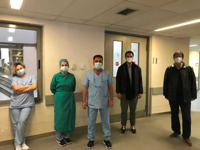 Στο Νοσοκομείο Τρικάλων ο Υποδιοικητής της 5ης ΥΠΕ Ηλίας Τσιαούσης