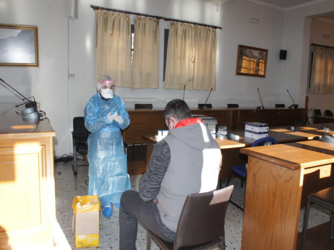 Αρνητικά όλα τα αποτελέσματα των Rapid  tests  στον Δήμο Πύλης