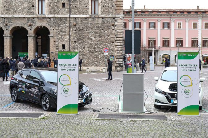 Συνεργασία της Nissan με την πόλη του Τέρνι, την Umbria Energy και την Acea Innovation