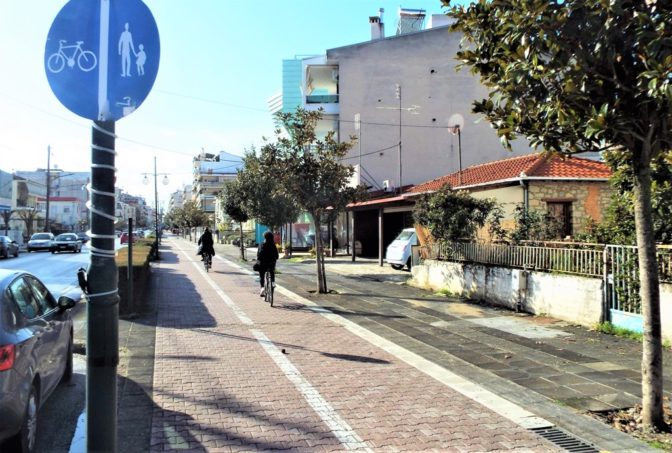 Δημοπρατείται η επέκταση του κεντρικού ποδηλατόδρομου των Τρικάλων