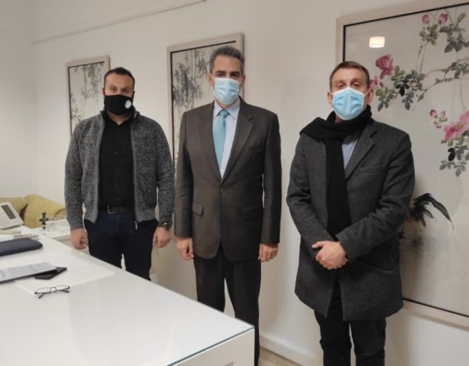 Η Ε.ΑΣ.Υ.Α. ενημέρωσε τον Υφυπουργό Παιδείας κ. Συρίγο Άγγελο για την Πανεπιστημιακή Αστυνομία