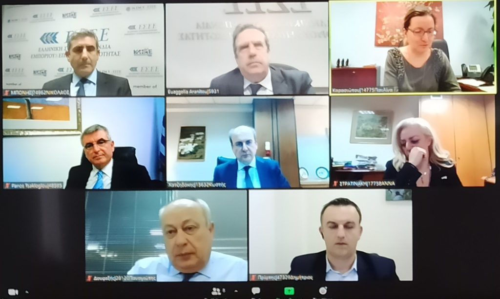 Οι θέσεις του εμπορικού κόσμου στη τηλεδιάσκεψη με τον Υπ. Εργασίας Κ. Χατζηδάκη
