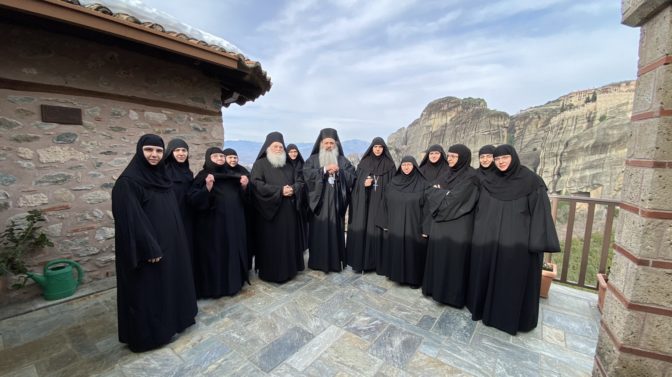 Ανάδειξη νέας Ηγουμένης στην Ιερά Μονή Ρουσάνου Μετεώρων