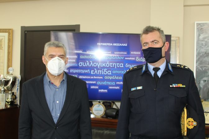 Στον Κώστα Αγοραστό ο ο νέος Περιφερειακός Διοικητής Πυροσβεστικών Υπηρεσιών Θεσσαλίας