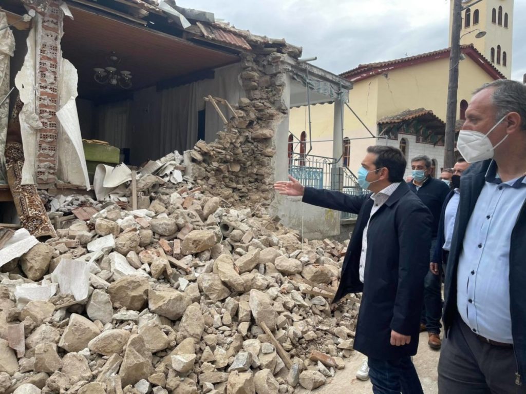 Στο Δαμάσι ο Αλέξης Τσίπρας